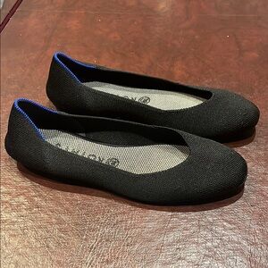 Rothy's Black Flats Minimalist